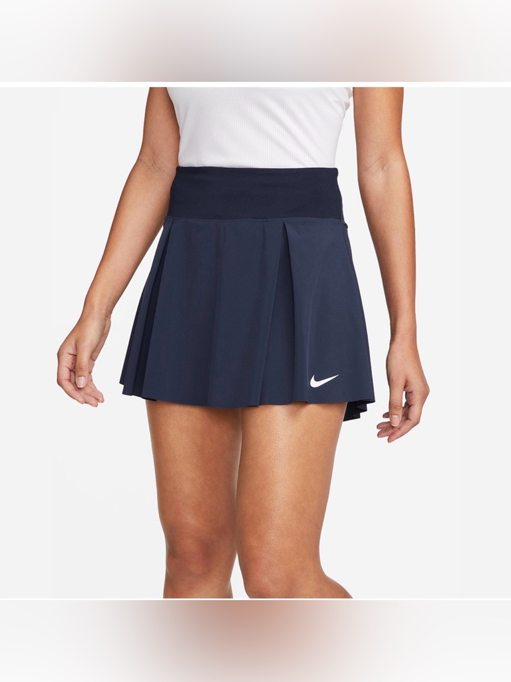 Nike Women's Dark Navy Pleated Athletic Skirt